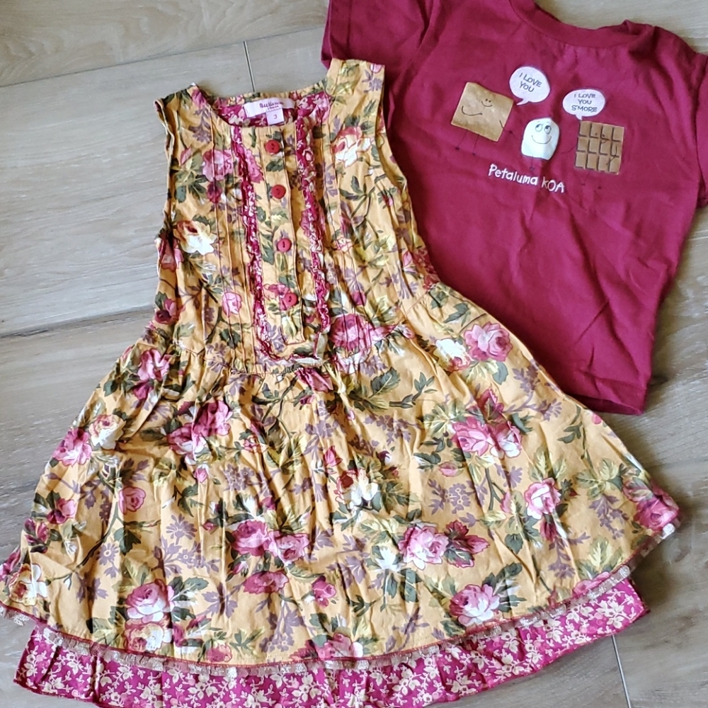 EUC Adorable Beetlejuice Dress & T-shirt bundle